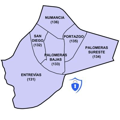 Cerrajero profesional realizando apertura de puerta blindada en Puente de Vallecas las 24 horas