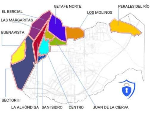 Zonas Cerca de Trabajo en Getafe