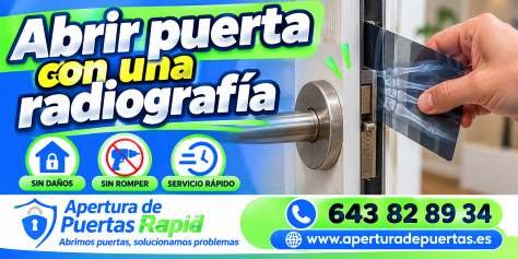Abrir Puerta con una Radiografía Abrir Puerta con una Radiografía